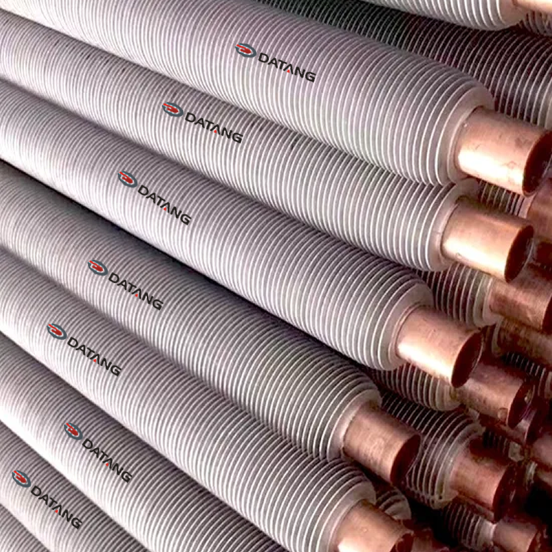 Copper Tube Aluminum Fin Composited Extruded Fin Tube