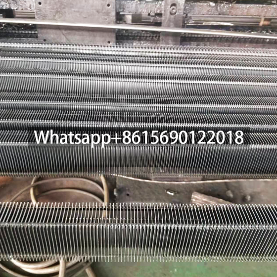 Hot dip galvanized Elliptical finned tubes Oval Fin tube