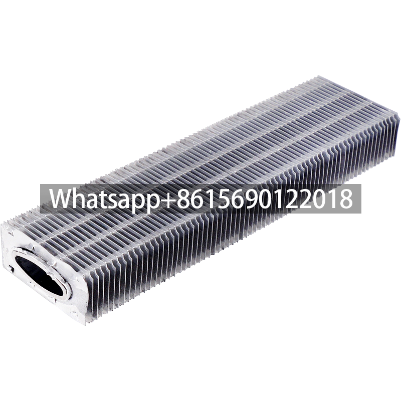Elliptical finned tubes for heat exchanger