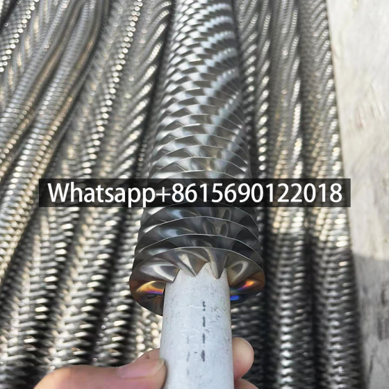 Crimped Fin Tube-Spiral Helical Crimped Finned Tube
