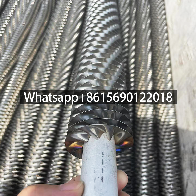 Crimped Fin Tube-Spiral Helical Crimped Finned Tube