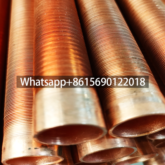 Low fin tubes for heat exchangers