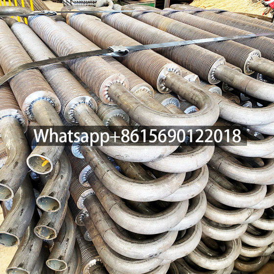 U bent spiral welded fin tube,helical finned tube