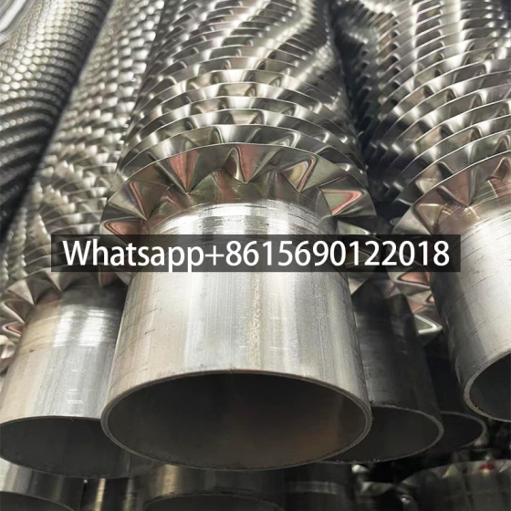 Stainless steel crimped fin tube