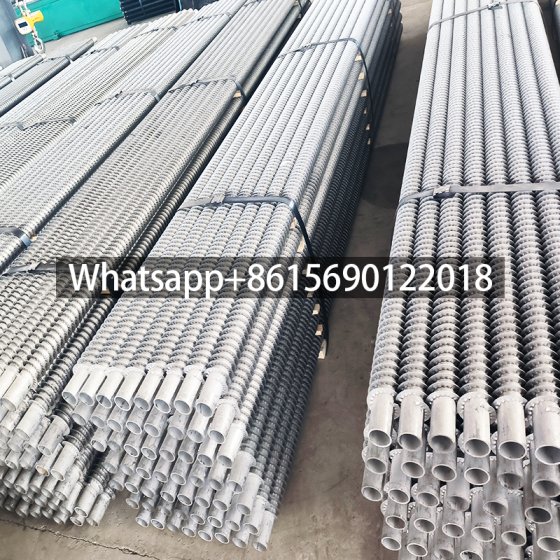 Ss/Alloy Spiral Pipe High Frequency Welding Fin Tube