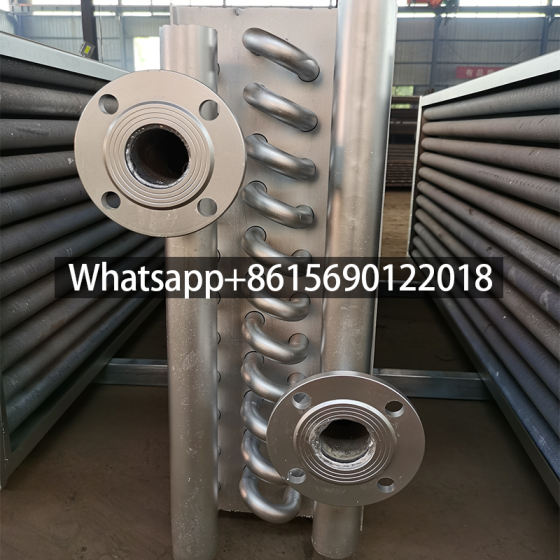 Fin Tube Radiator with Flange,Heat Exchanger with Fan Manufacturer in China