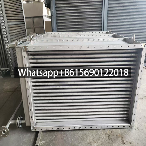 What is a steel-aluminum finned tube heat exchanger?