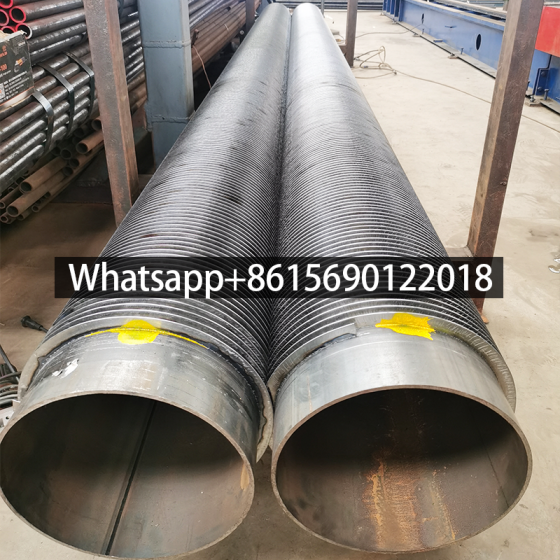 Steel fin tube manufacturers High frequency welded fin tube-finned tubing-Large diameter finned tube