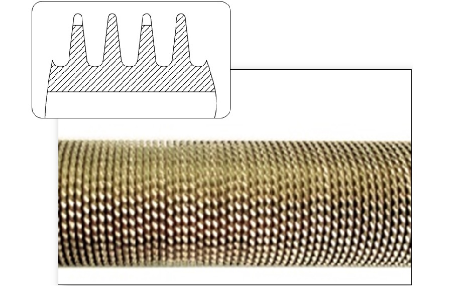 Integral Low Fin Tubes - Low Fin Tube - 1