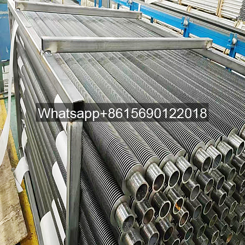 Laser Welding Finned Tubes Solid Spiral Helical Fin Tube