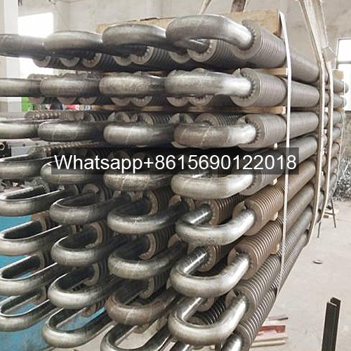 High-Frequency Welded Spiral Finned Tube Welded Solid Helical Fin Tube